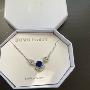 Bomb Party Sapphire Necklace